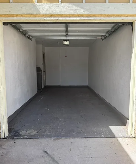 One-Car Garage View