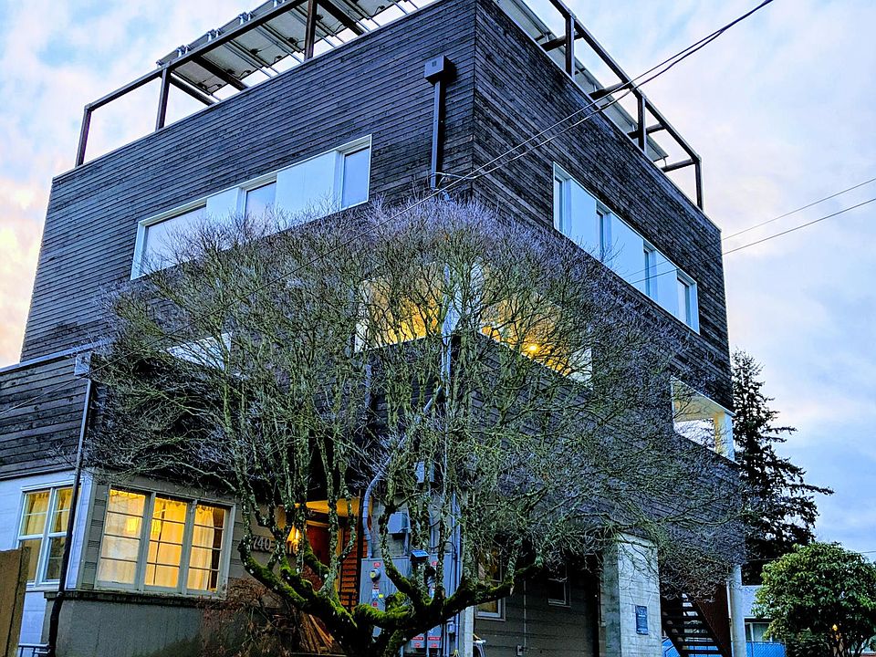 The modern building you'll live in