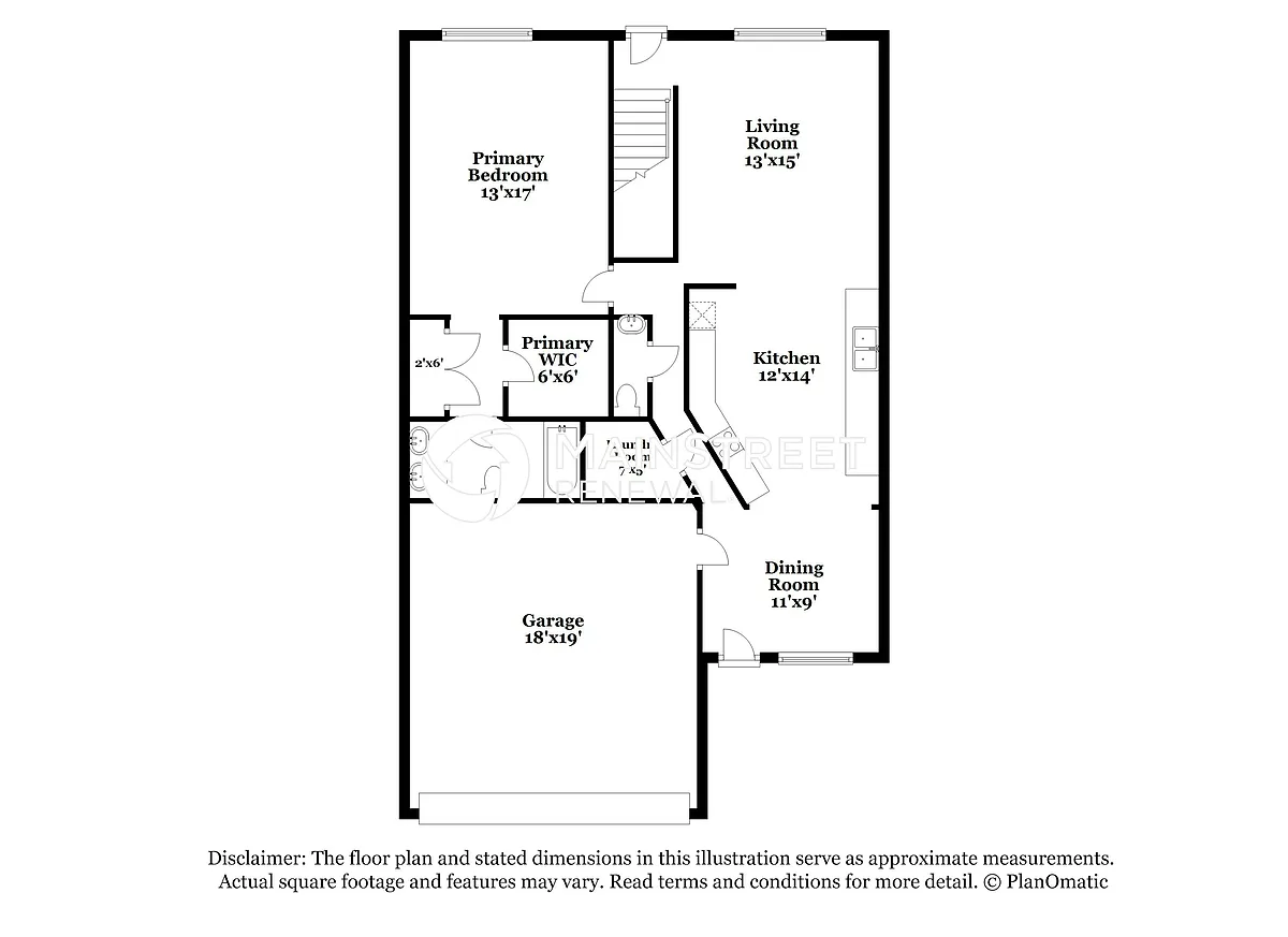 Floor Plan - 7013 Edon Hall Way