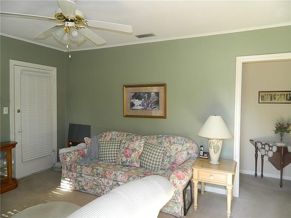 Come in and visit, nice size living room.