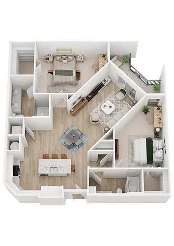 Floor plan B3