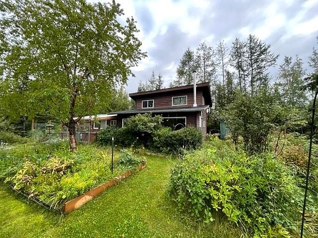 southside of house