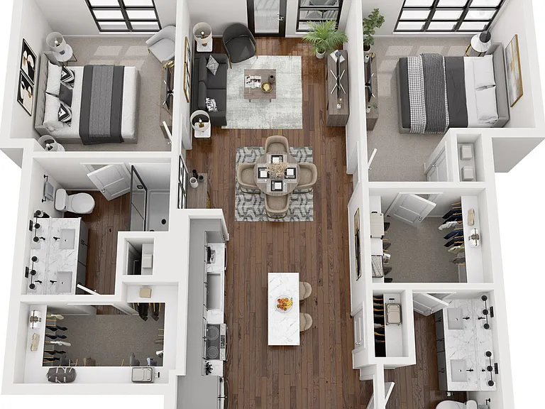 B4a floor plan Oxbow