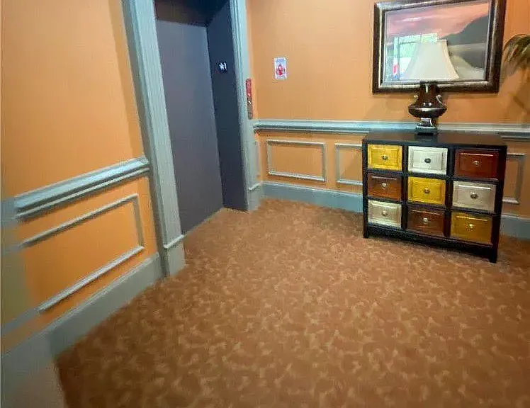 Entrance to elevator
