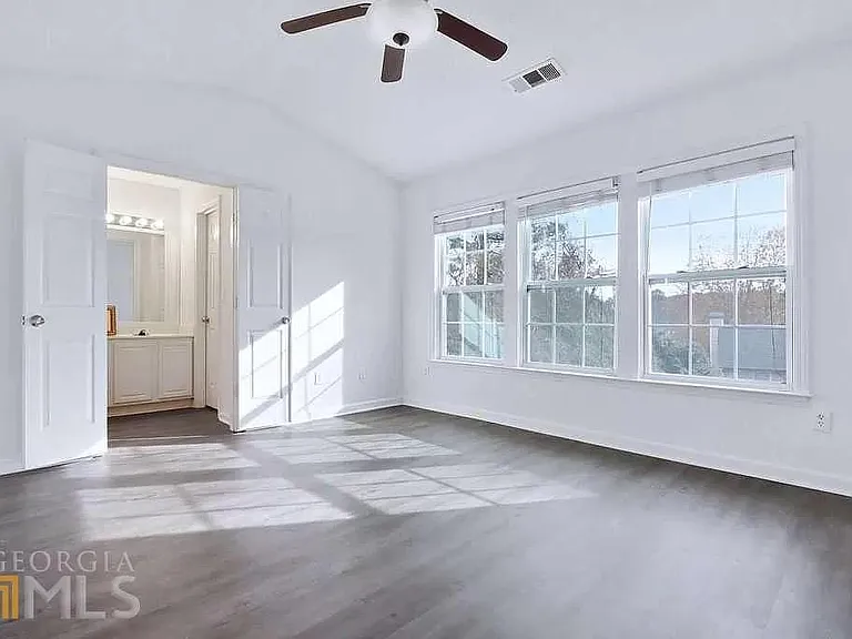 Master Bedroom with Vaulted Ceiling