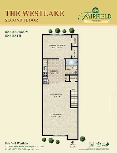 Floor plan The Westlake - Second Floor