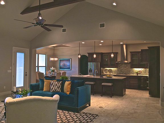 Dramatic Open Floor Plan