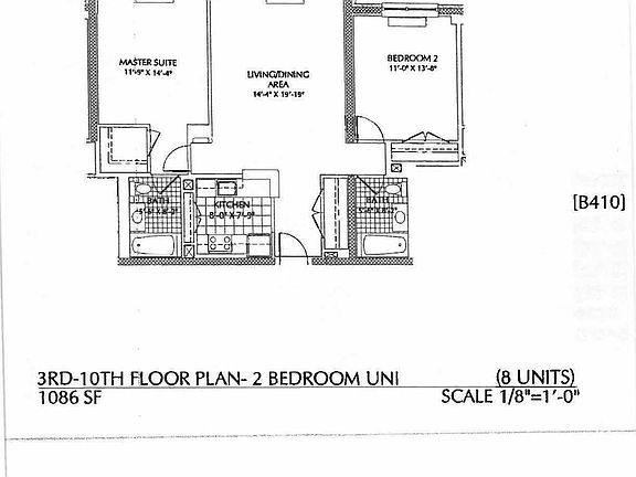 2nd image of 40 W 116th St APT B410