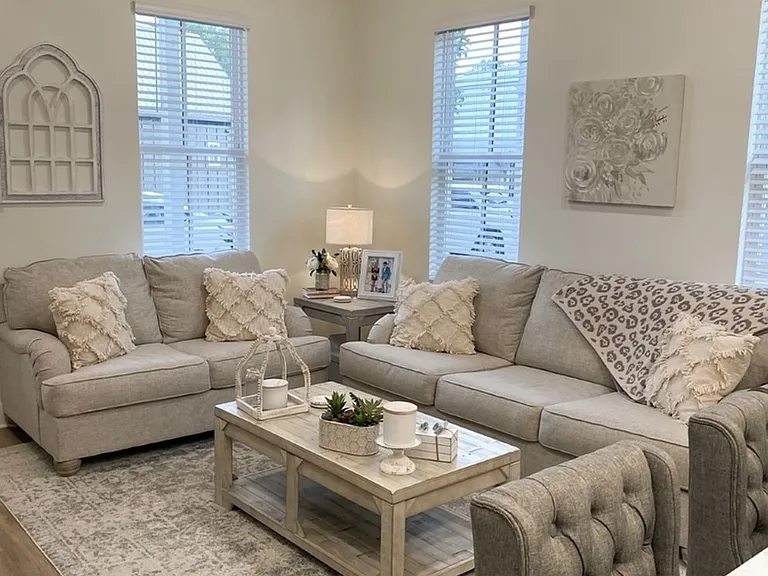 2nd Ave 1BR Cottage Living Room