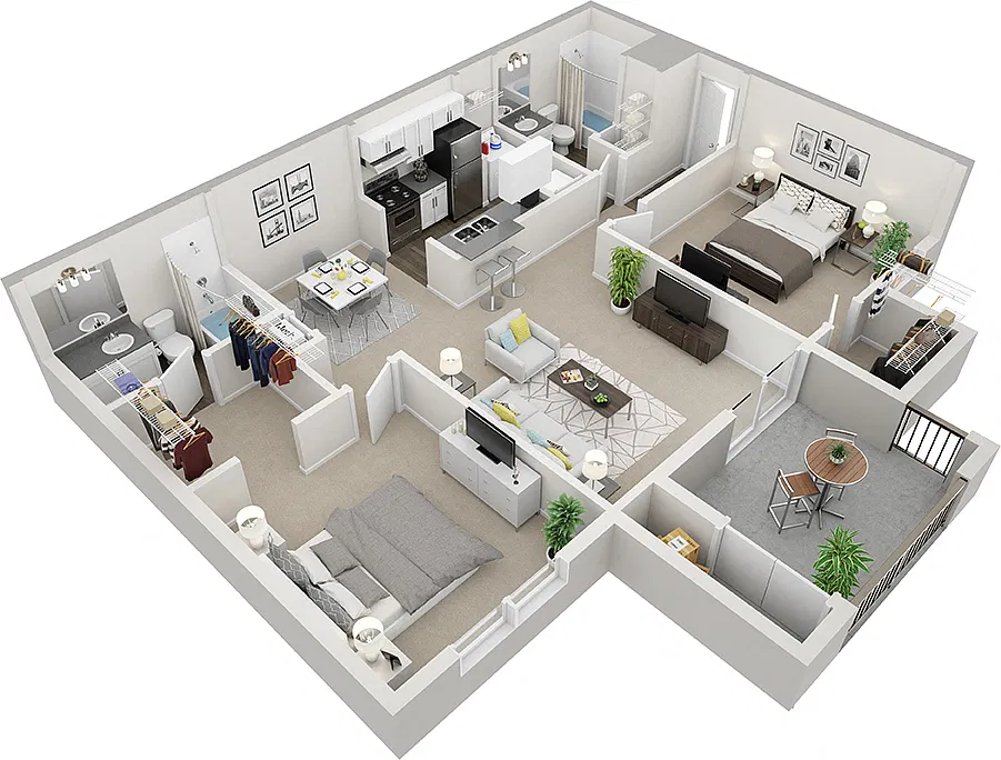 Floor plan Luxury
