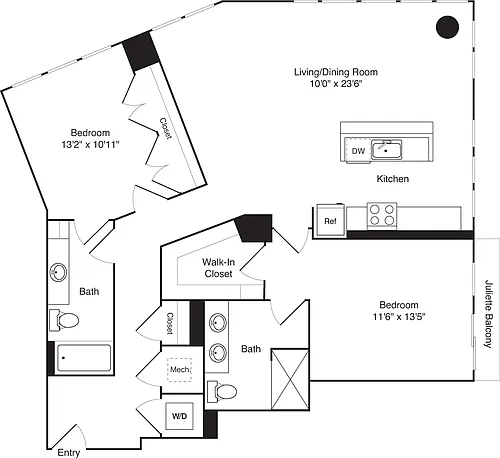 Floor plan C04-1