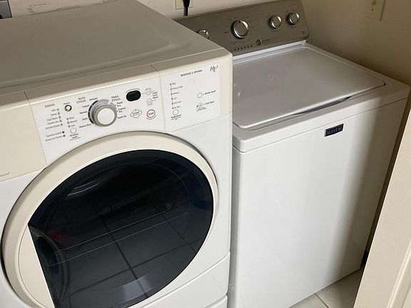 Laundry area on first floor