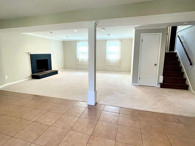Lower level family room