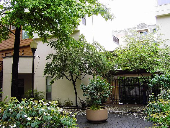 Entrance at Clay St. Commons- Courtyard