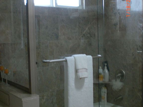 Custom shower surround