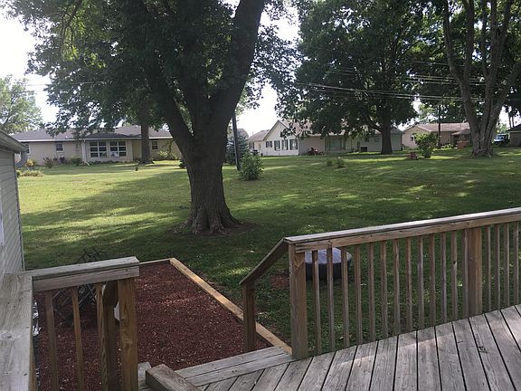 Deck Stairs to Backyard