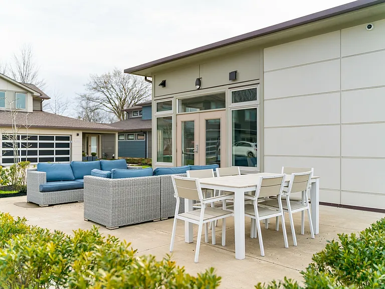 Community room outdoor space