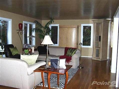 Living Room with beautiful new hardwood floors