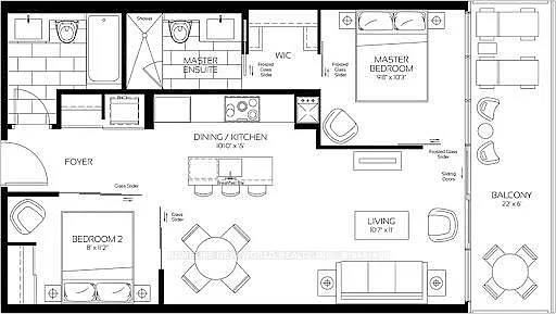 2 bed, $3,350 — Photo 2