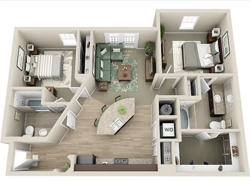 Floor plan B1 - Fleet