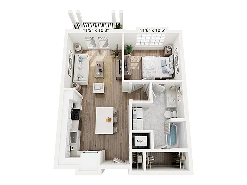 Floor plan A1