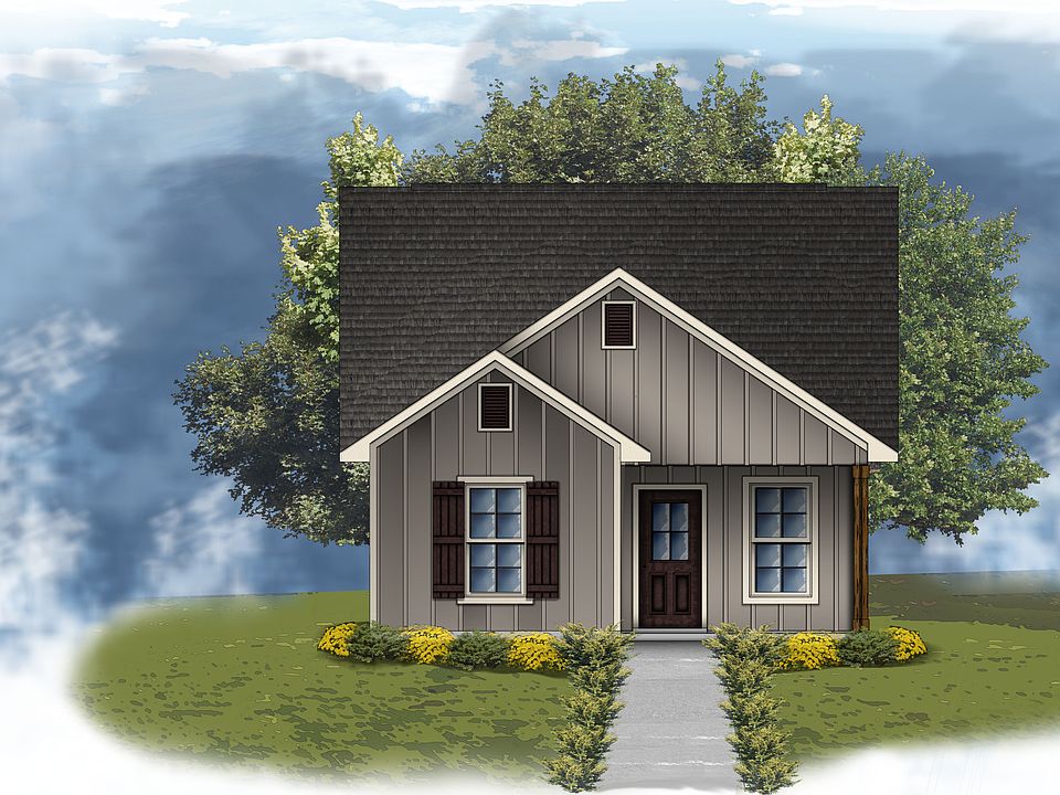 Lafitte IV K - Front Elevation - DSLD Homes