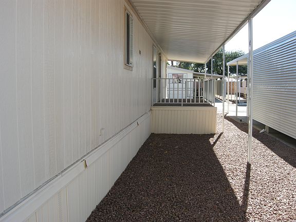 front porch view from back