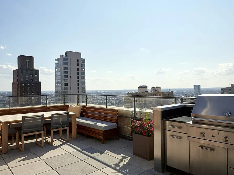 Sky Deck Seating and Grill Area