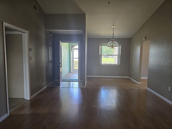 Dining room and front door