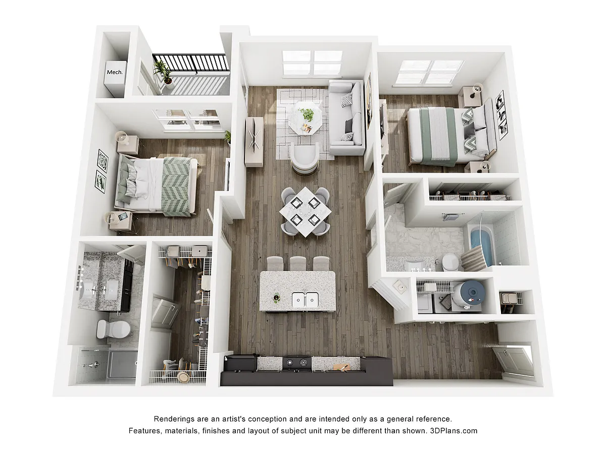 Floor plan B1
