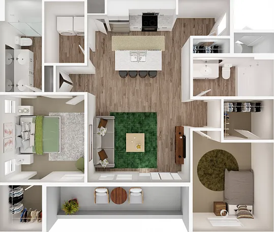 2 Bed | 2 Bath 2 Bed | 2 Bath