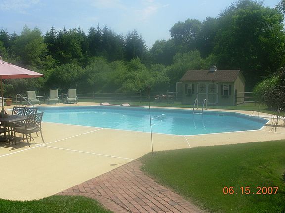 private backyard