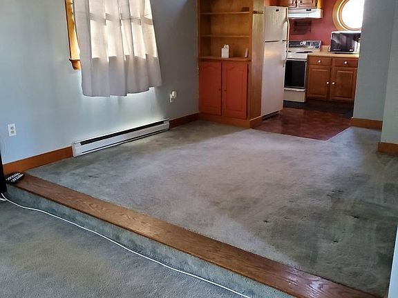 dining room and kitchen.
