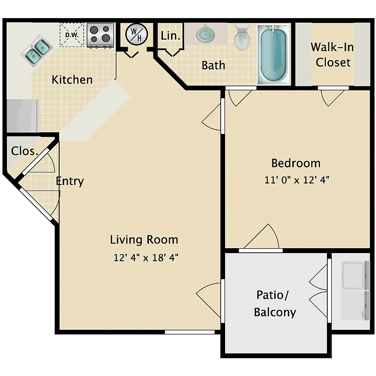 Floor plan Nassau Gold