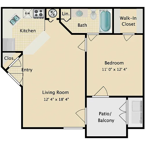 Floor plan Nassau Gold