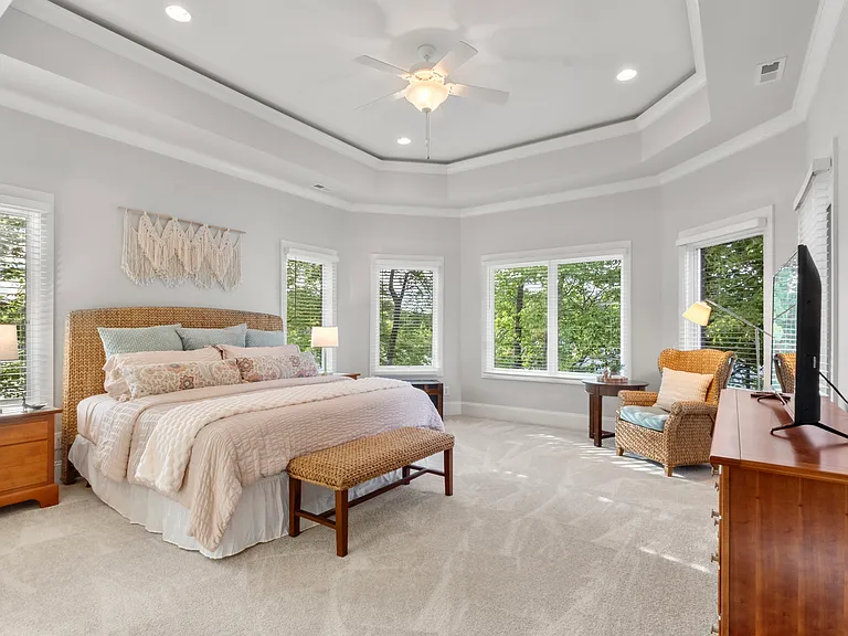 Primary bedroom suite