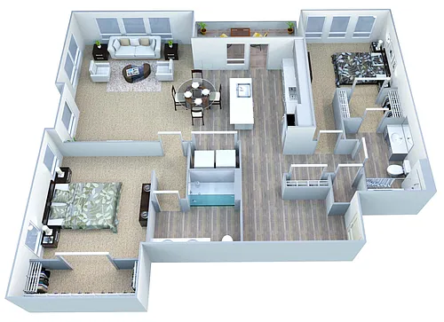 Floor plan B2