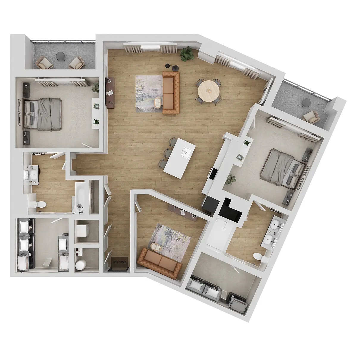 Floor plan B11
