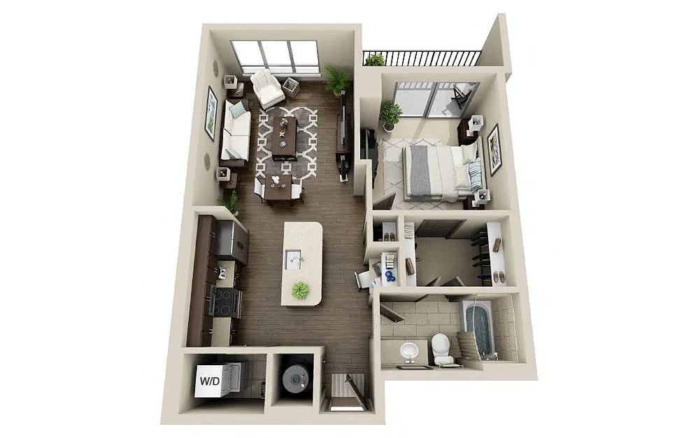 Floor plan A1A