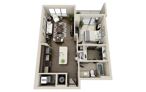 Floor plan A1A