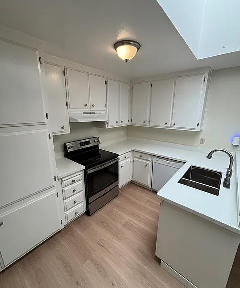New countertops and ample storage