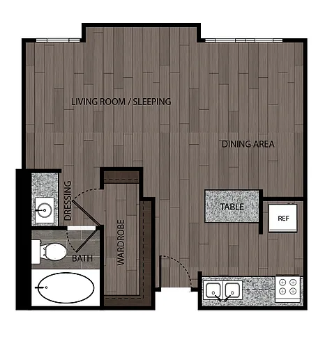 Floor plan Malibu