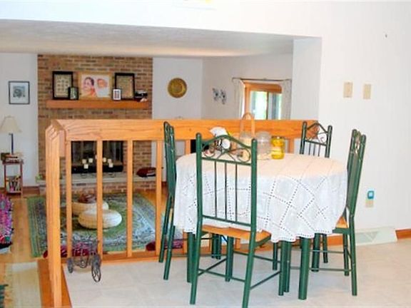 Dinette overlooking Family Room