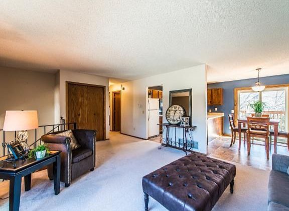 Kitchen walks out to fabulous private deck.