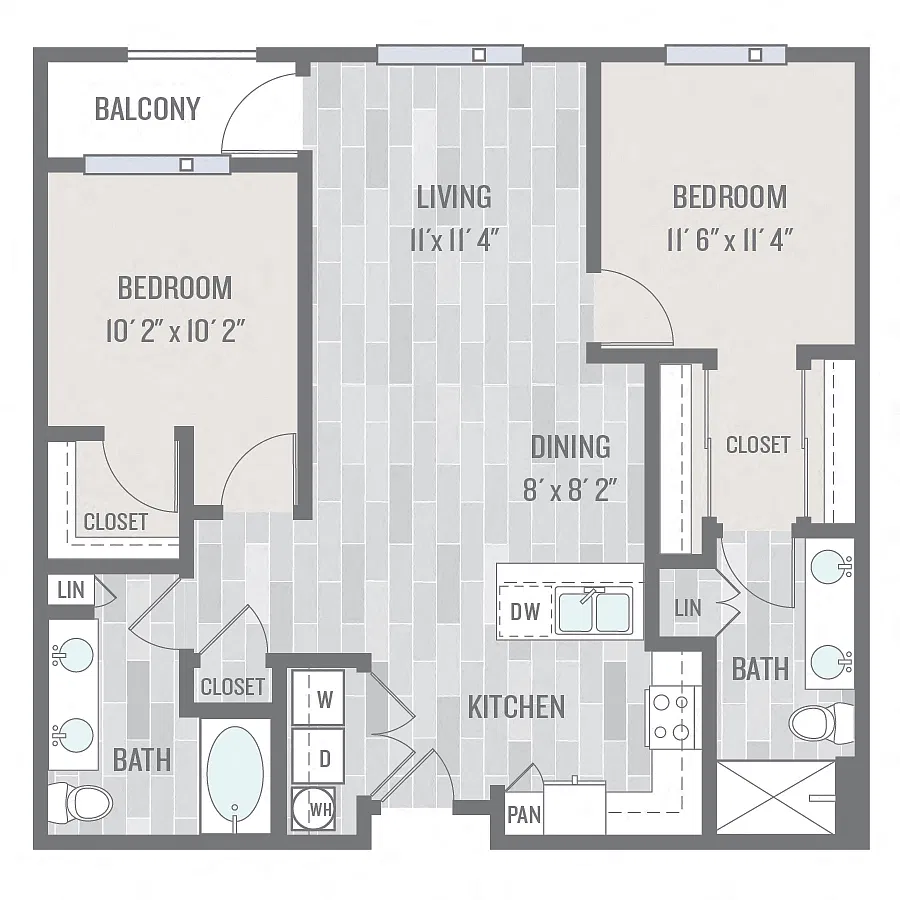 Floor plan Mojave Aster