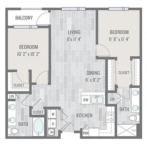 Floor plan Mojave Aster