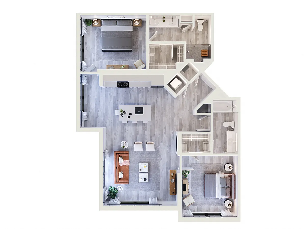 Floor plan B6