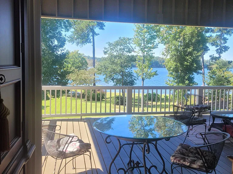 View from living room.