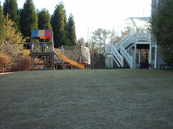 Perfect yard for play or relaxing