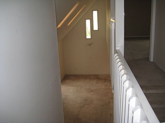 Living room from top of stairs